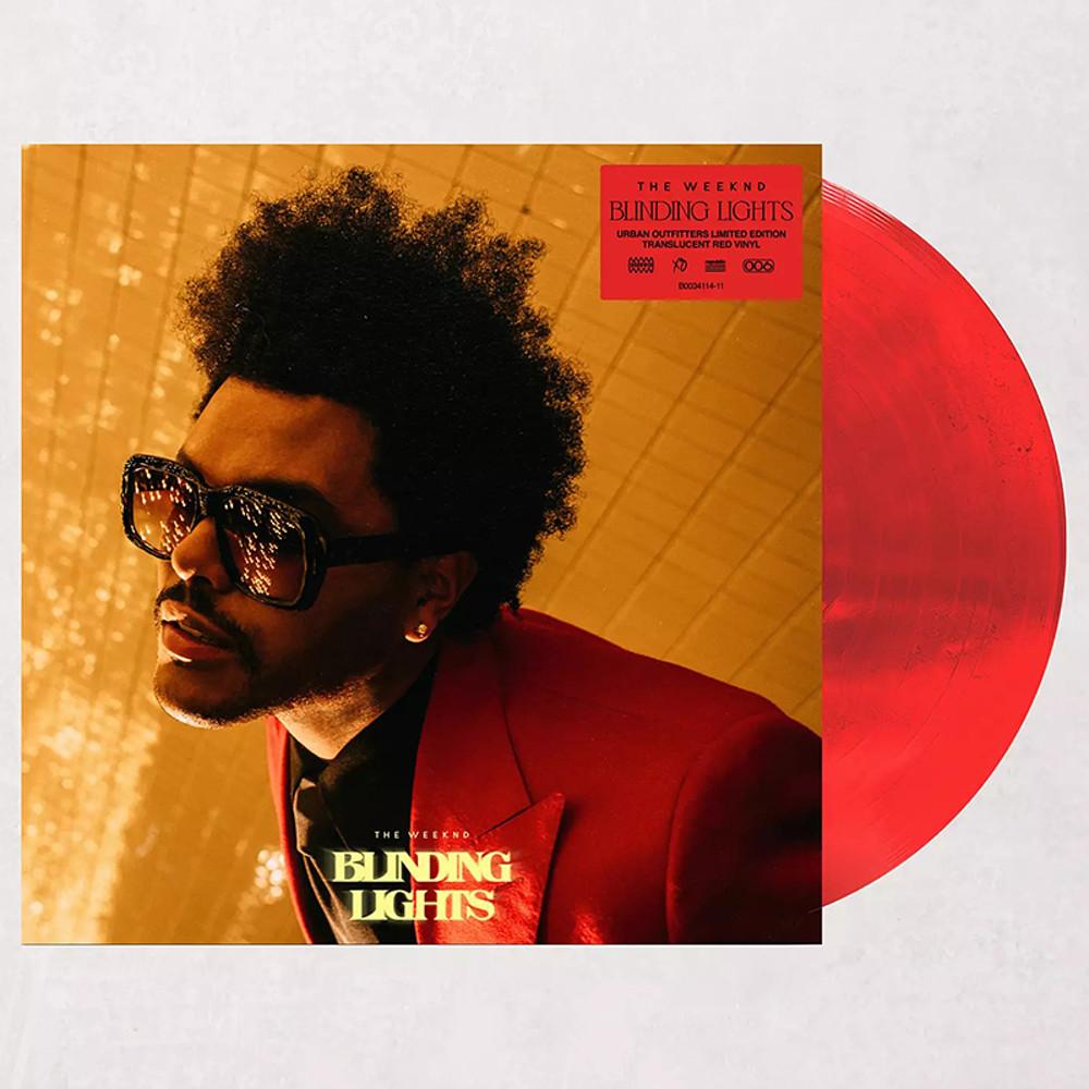 더위켄드 LP 레드 한정반 The Weeknd Blinding Lights