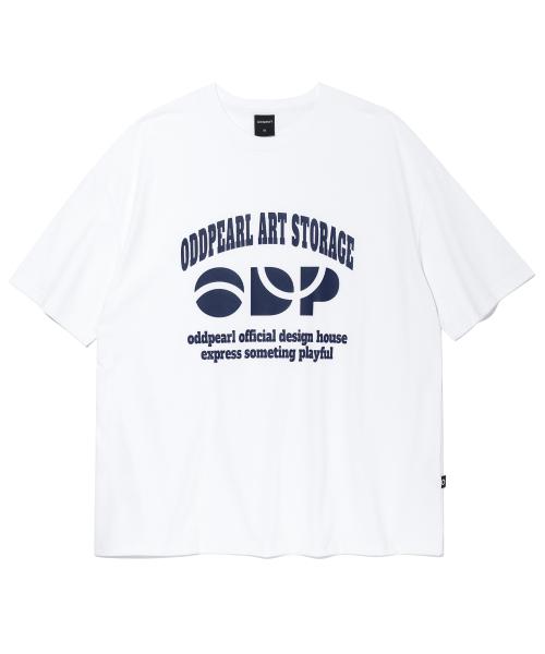 오드펄(ODDPEARL)  symbol logo t-shirt(white) - 사이즈 & 후기 | 무신사