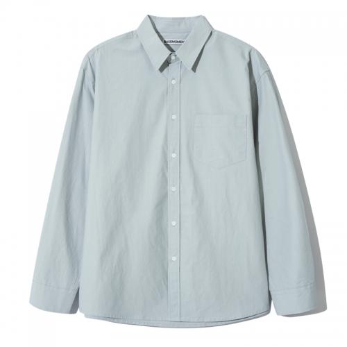 Semi-over Bio Cotton Shirt Pale Gray