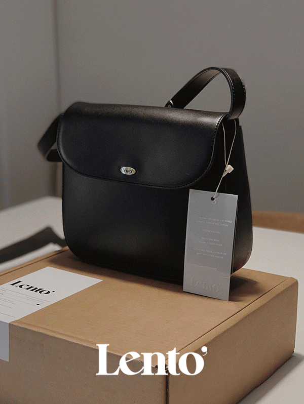 [오픈 10%할인] #LENTO. Minimal hobo bag - one color