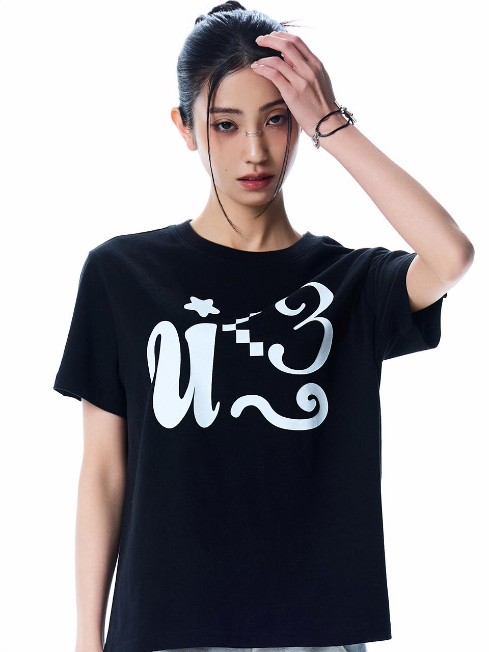 BASIC PIXEL TEE(BLACK)