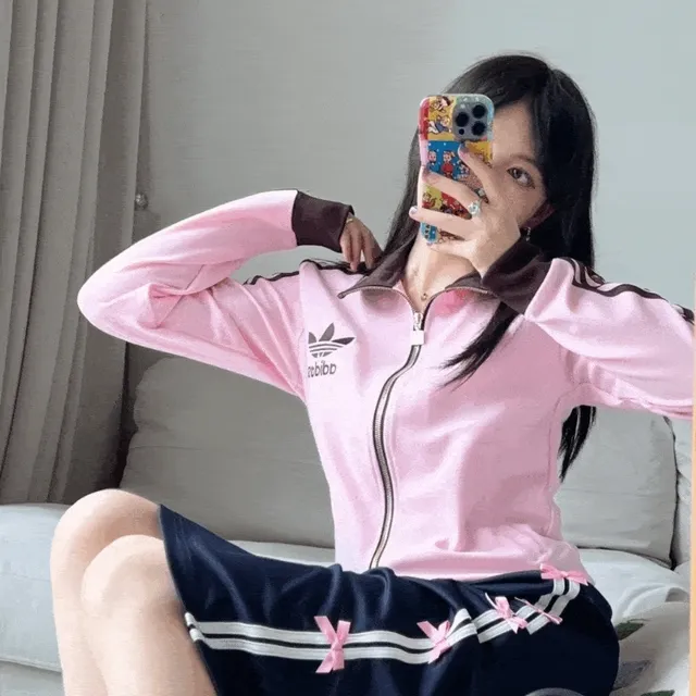 🔥2000개판매/매장정품🔥 아디다스 파이어버드 트랙탑 져지 핑크 네이비 베켄바우어 우븐 바람막이 후드집업 재킷 자켓 가디건