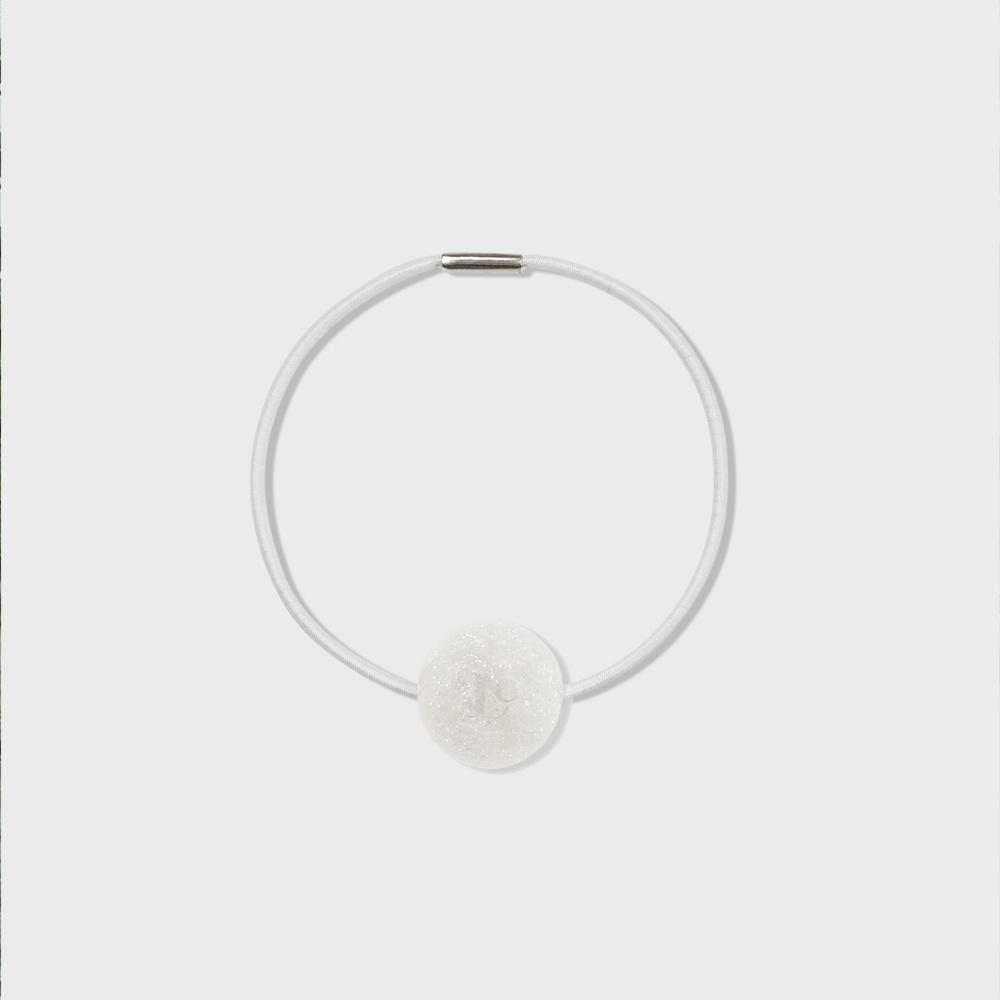 SPARKLING HAIR TIE_SILVER_LC242_AC01SV