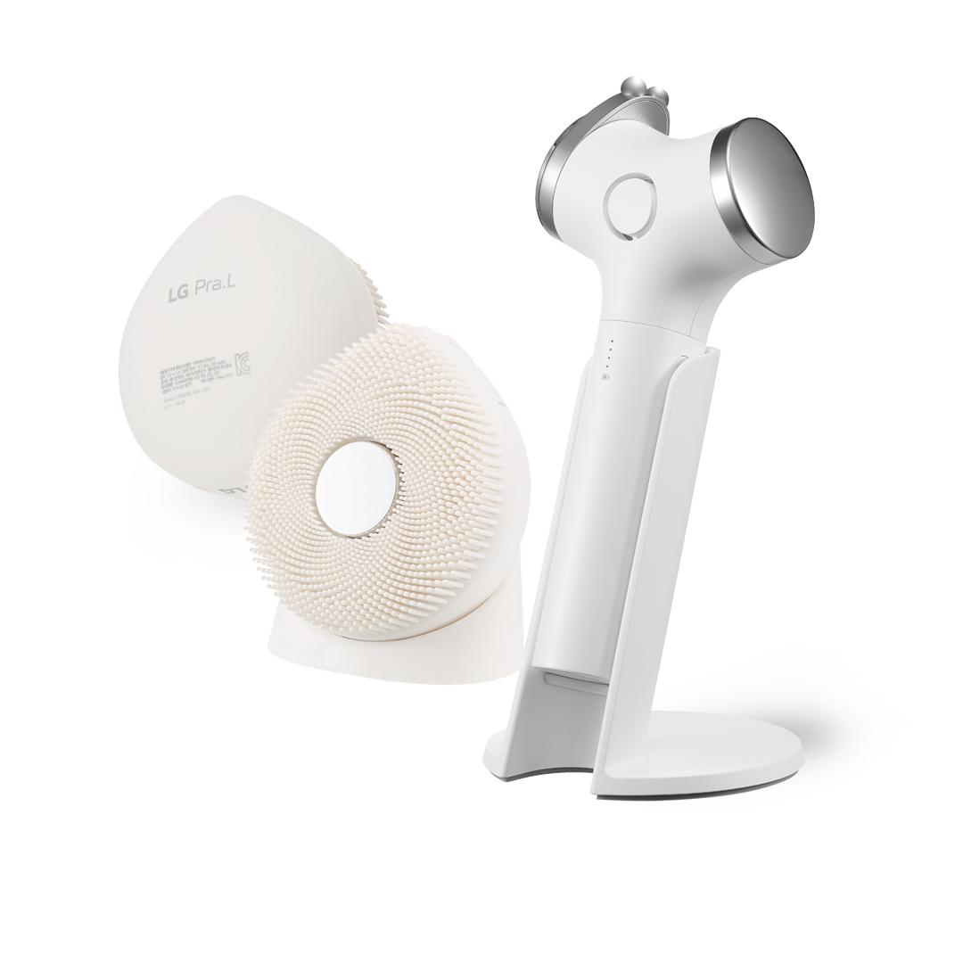 LG프라엘 인텐시브 멀티케어 BLP1 + 워시팝 초음파 클렌저 코코넛 화이트 BCP2A 2종 세트