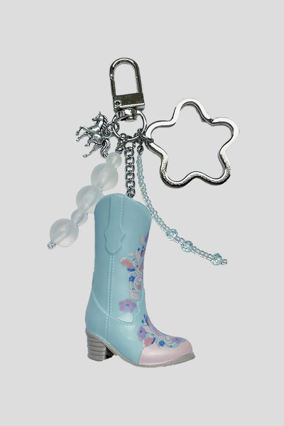 플라워 BOOTS 키링