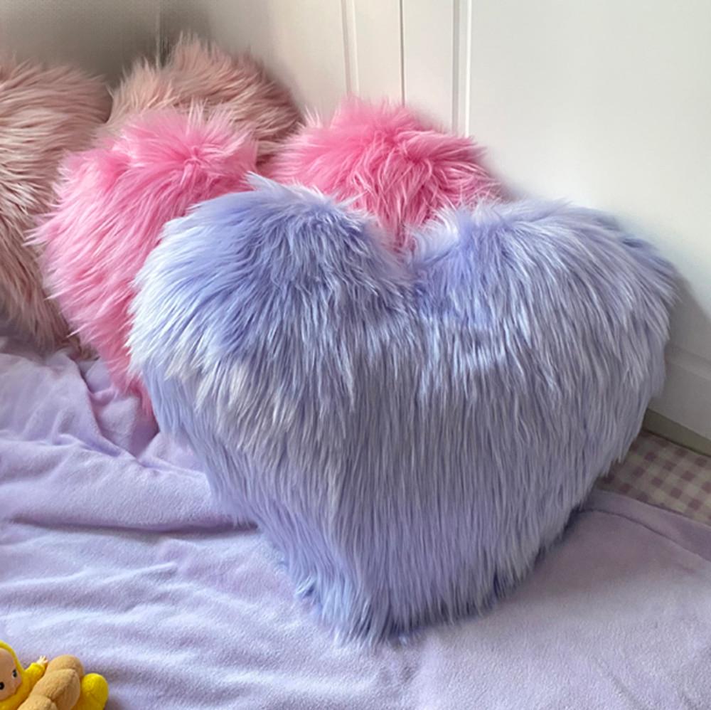 퍼 하트 쿠션 3color 귀여운 포인트 쿠션