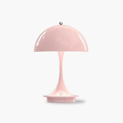 Panthella 160 Portable (Pale Rose-Steel / Aluminium)