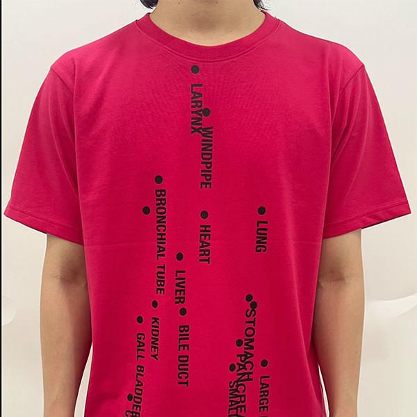 Organ tee (magenta)