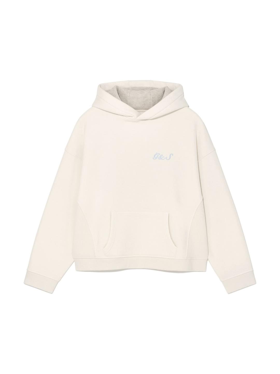 OVERSIZED COMFY HOODIE (IVORY)