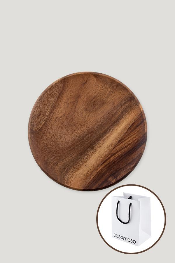 소소모소 우드웨어 이움플레이트 26cm (쇼핑백 증정)