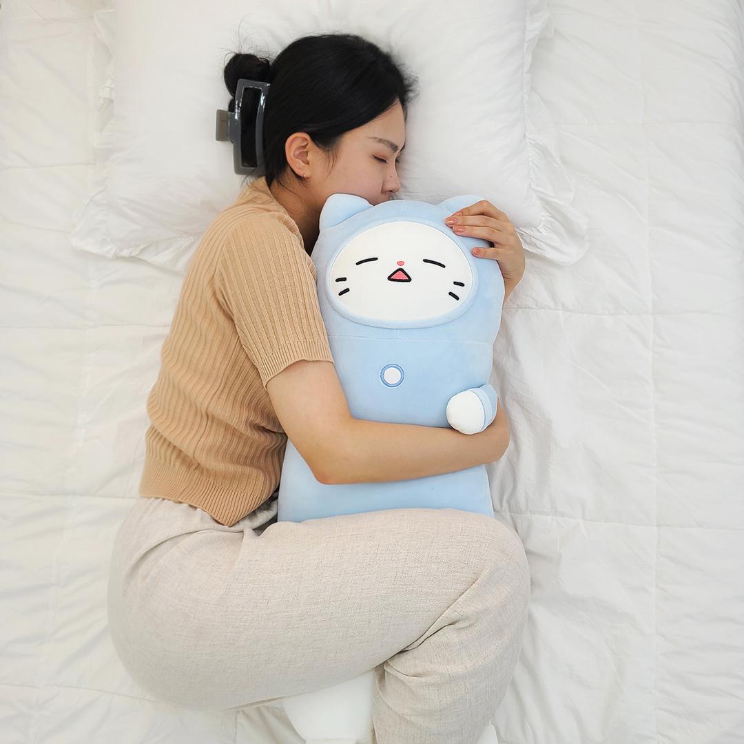 냐한남자 꿀잠 폭신 바디필로우 딥슬립 춘배, 잠꼬대 영철 모찌 바디필로우 쿠션 2종65cm