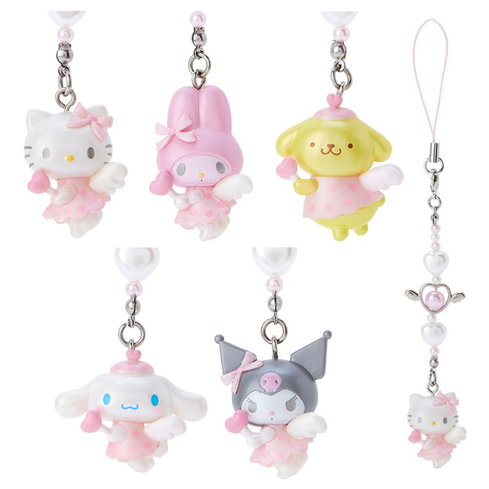 산리오 꿈꾸는 엔젤 디자인 시리즈 마스코트 스트랩 / 폰스트랩 다이어리키링