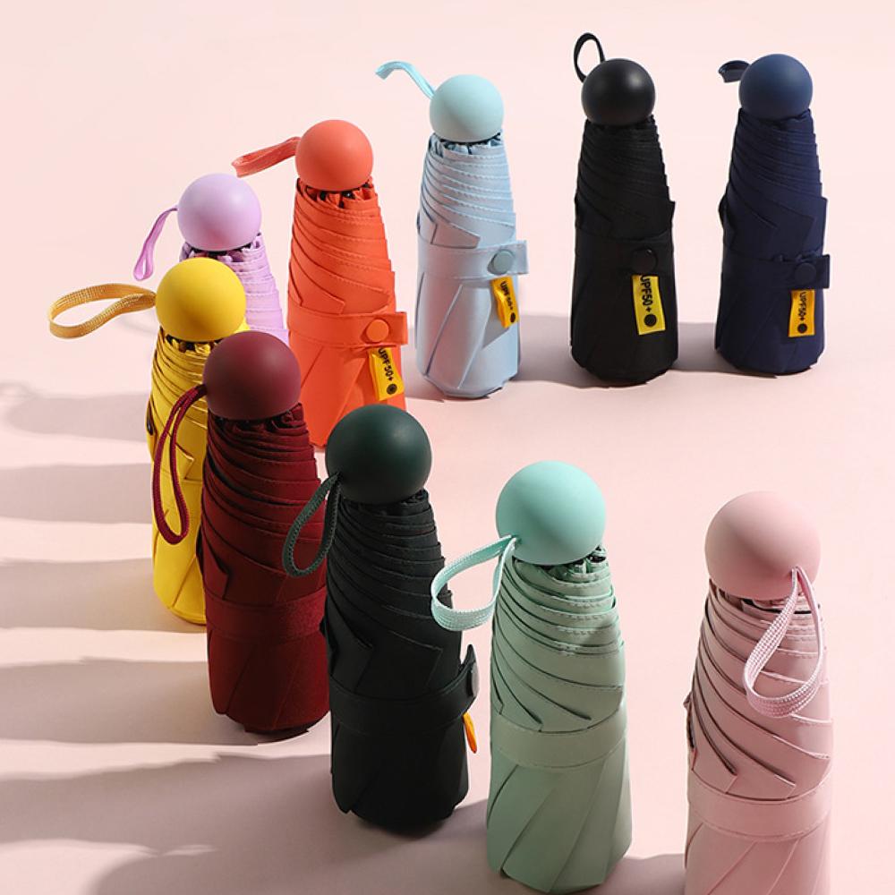 마카롱 미니 접이식 우산 암막 양산 10컬러