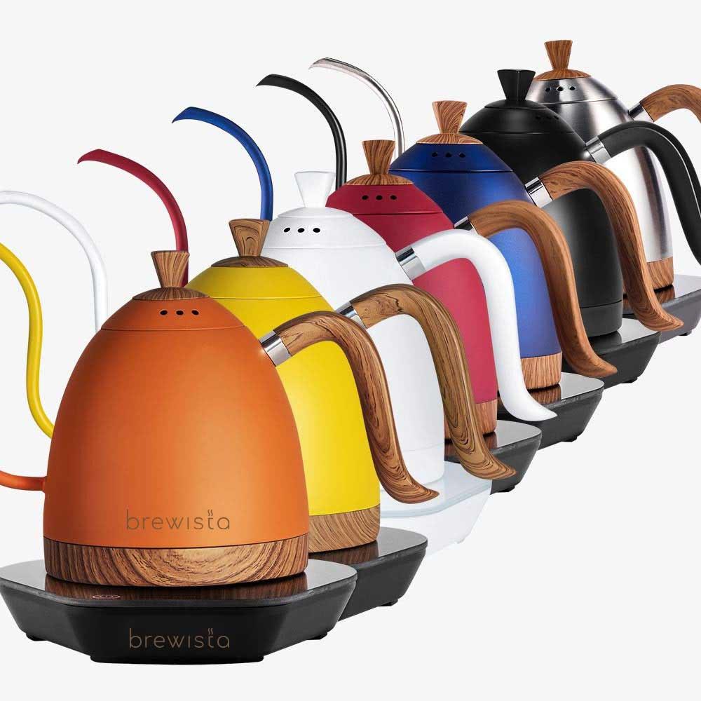 브뤼스타 전기드립포트 핸드드립커피 색상주전자 홈카페 brewista  600ml