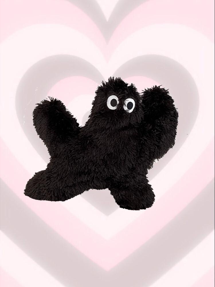 수심 Unique Cushion 유니크 등 쿠션 인테리어 소품 독특한 감성 인형 포인트