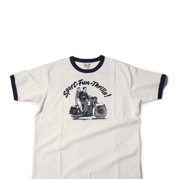 [논스탁] 스포츠 펀 스릴 바이크 티셔츠 브론슨
