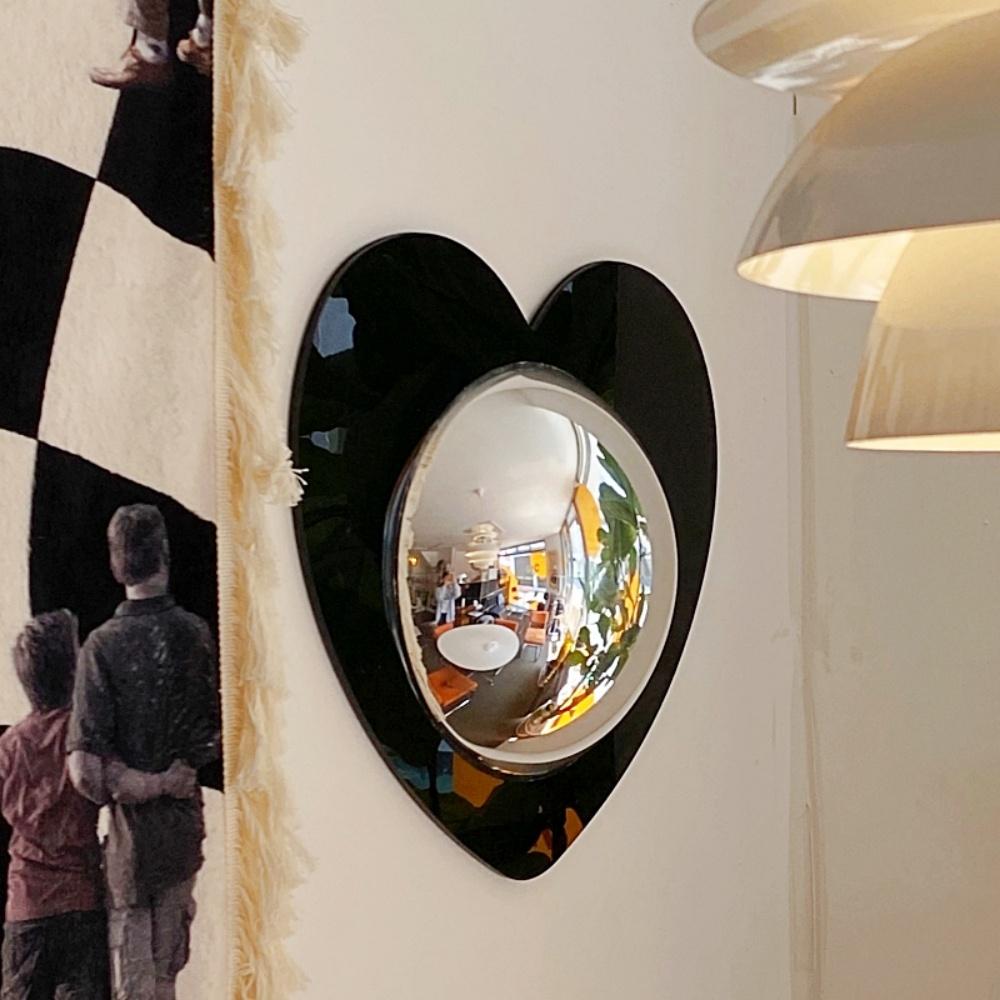 Heart Acrylic Convex Mirror