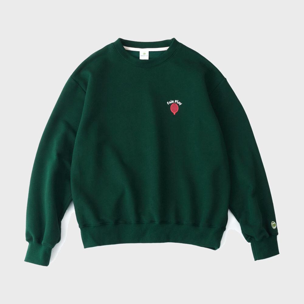 FAIR PLAY SWEATSHIRTS D.GREEN