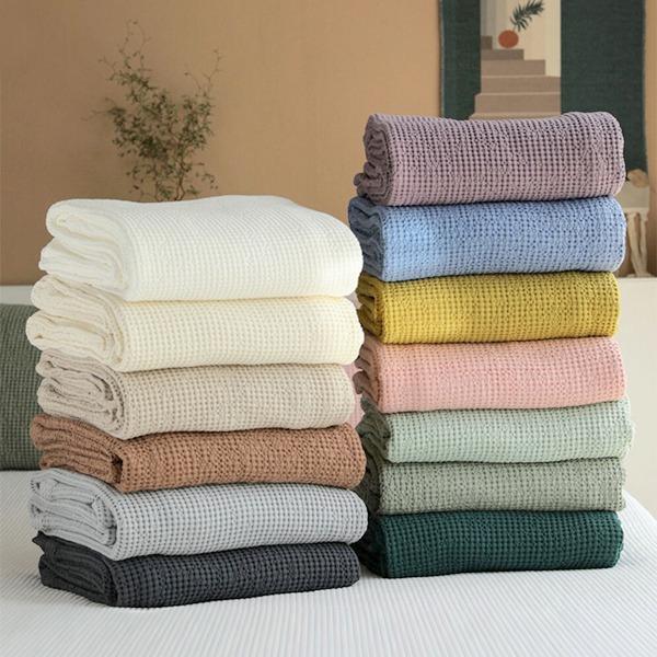 모달와플 홑이불 사계절이불 스프레드 쇼파커버