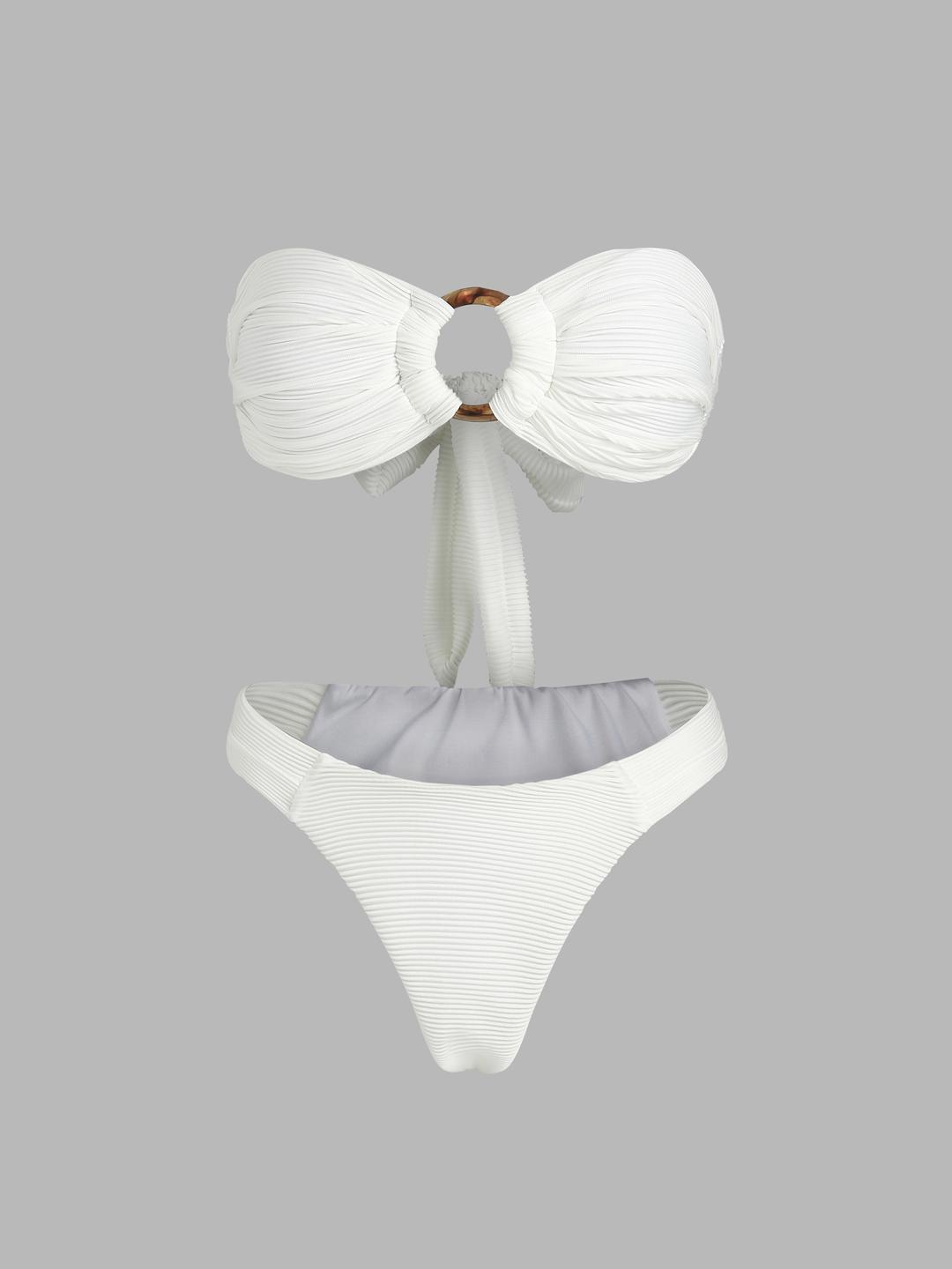 스파게티 스트랩 Bowknot 비키니 세트