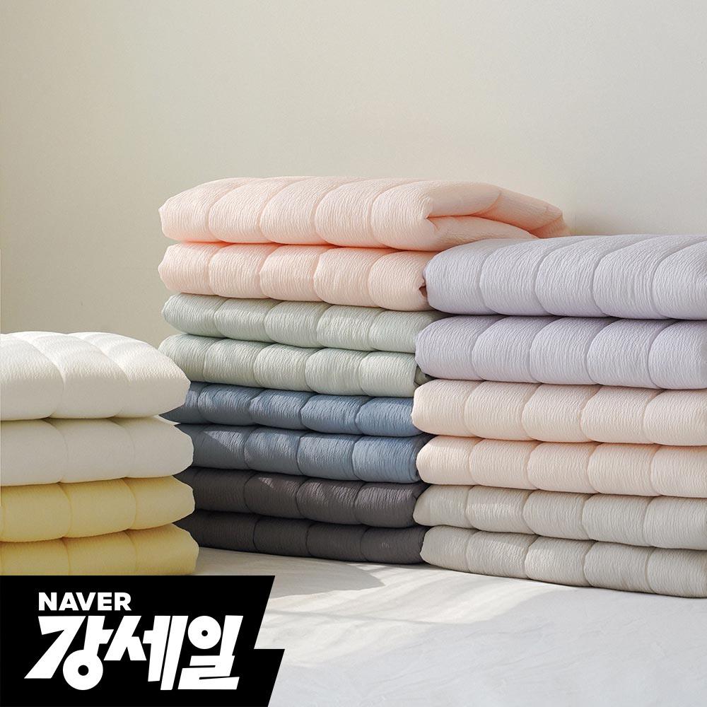 누비지오 시원한 듀라론 여름 냉감패드 침대패드 침대고정밴드 SS
