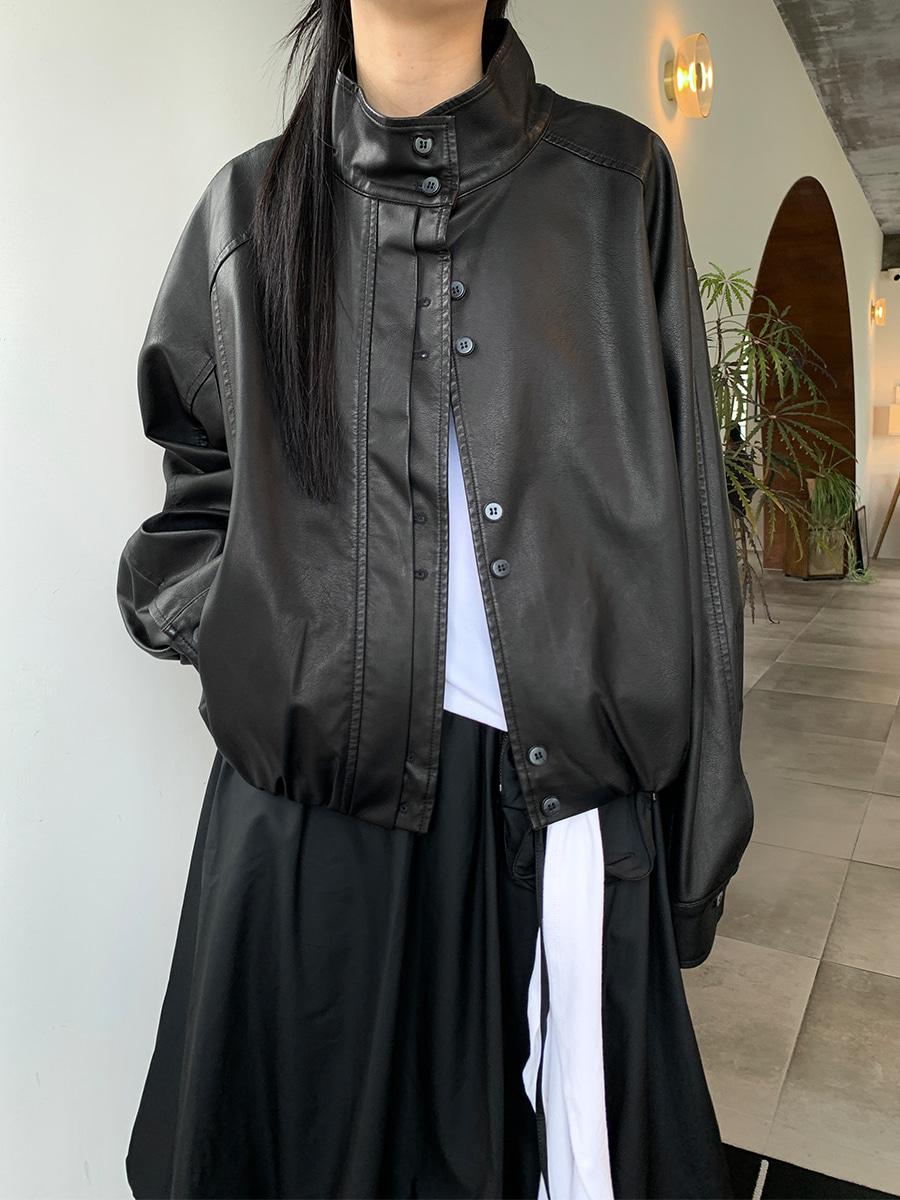 Zenith leather jacket (3color) 주문폭주!