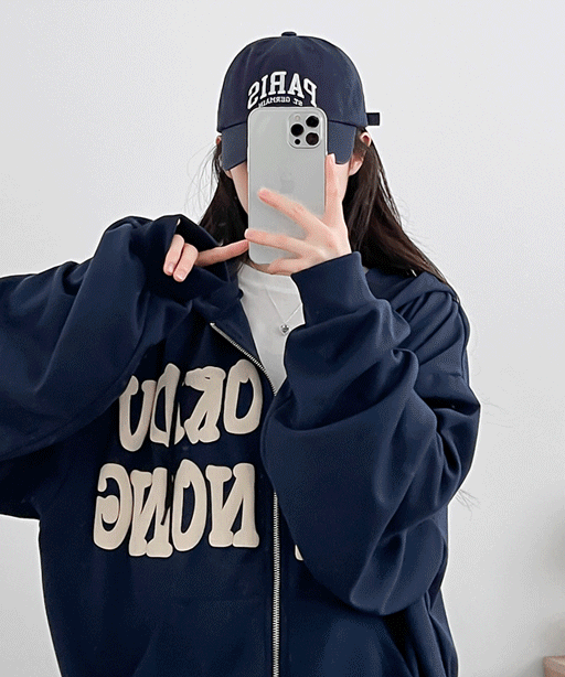 ⭐신상할인⭐발포레터링 왕 오버핏 후드집업/가을옷 가을가디건 교복 아우터 개강룩 루즈핏 빅사이즈