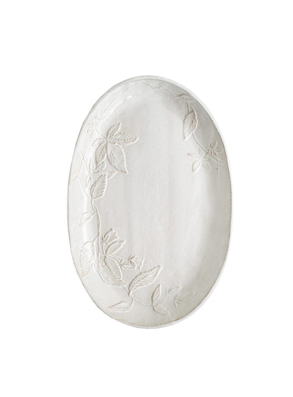 엉킨풀과 초롱꽃 타원접시 M