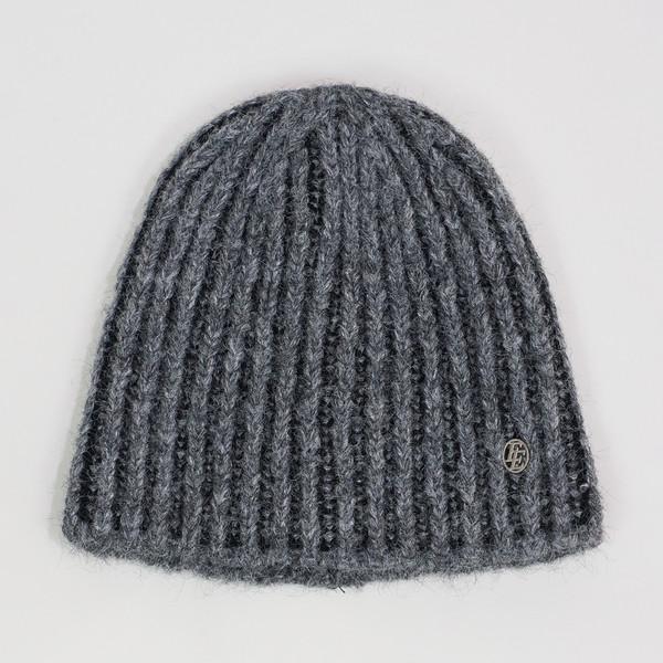 Rib Two tone Beanie_Charcoal