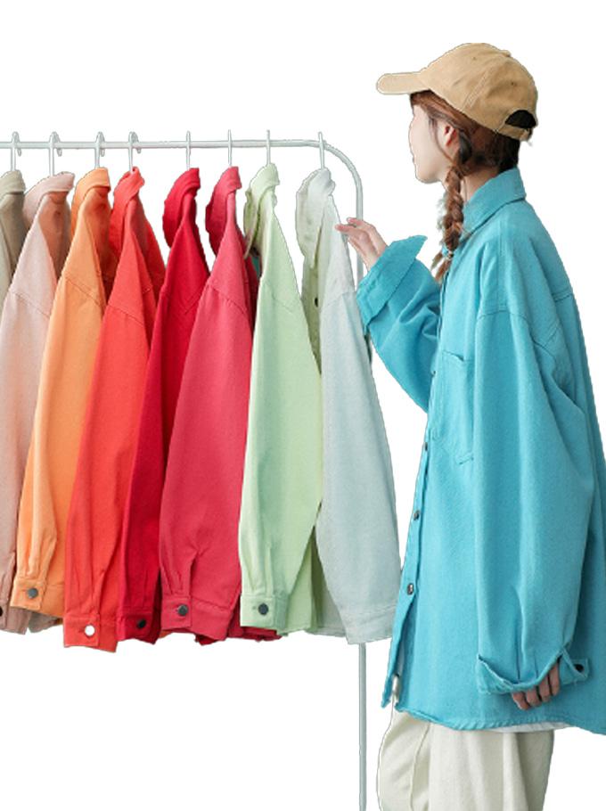 Poi Color Oversize Shirt