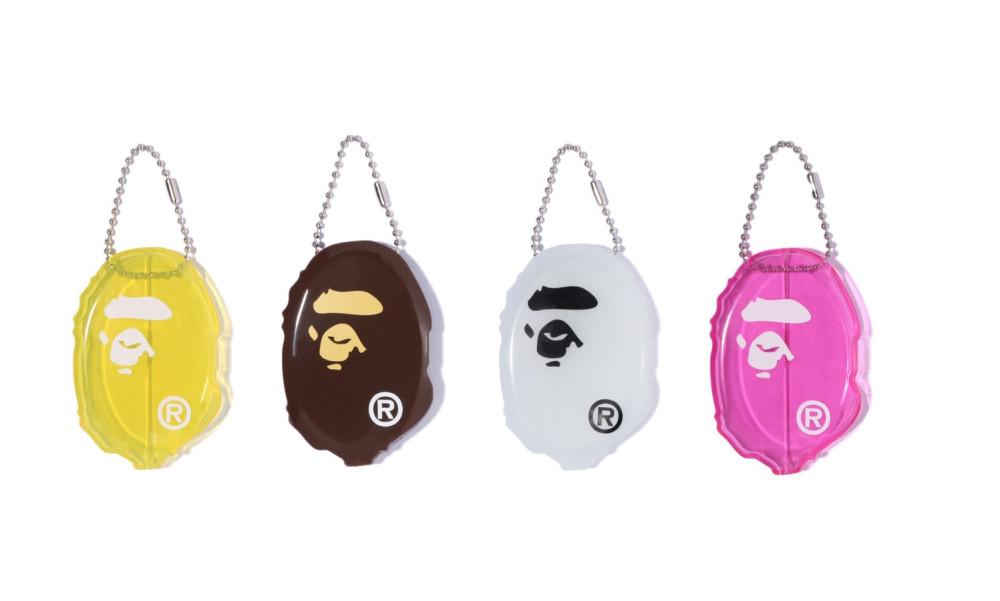 베이프 코인케이스 동전지갑 APE HEAD COIN CASE M