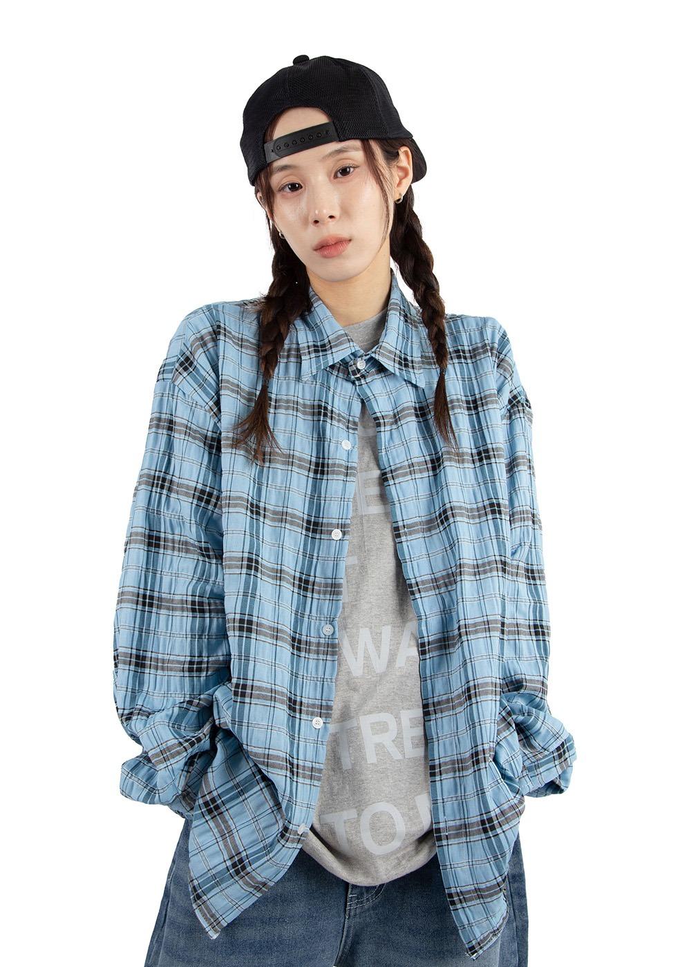 WRINKLE CHECK SHIRT
