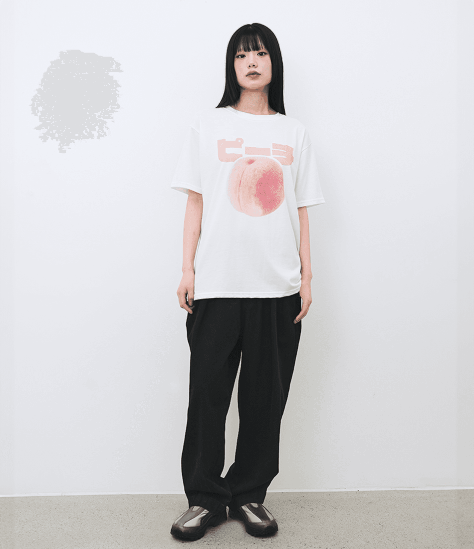 챈스챈스  PEACH T-SHIRT