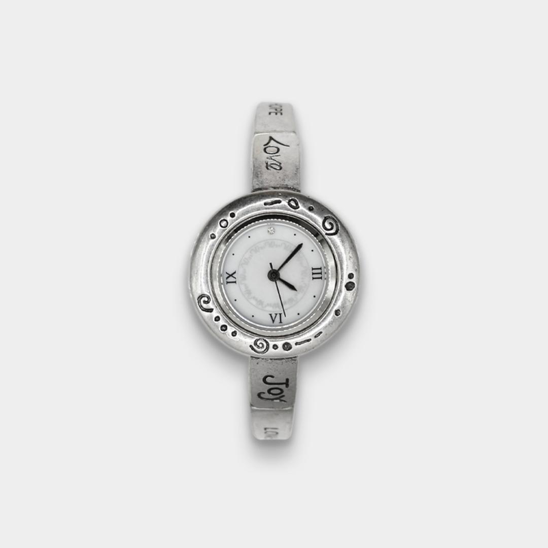 Shabby Spiral Letter Watch