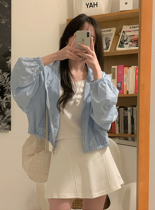 센치 나일론 집업 (6color)