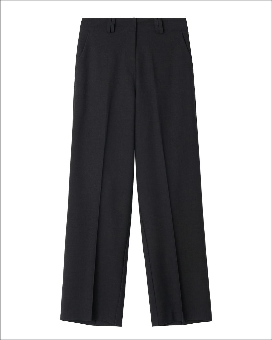 LIGHT WOOL SLACKS_DARK GRAY