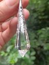AAAAA Clear Crystal Quartz Pendulum/Dowsing Tool for Chakra/Reiki/Balancing/Meditation/Crystal Pendulum/Divination Tool/Mother's Day