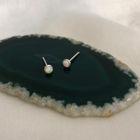 이런 상품 어때요? 925실버 레인보우 오팔 원석 은귀걸이