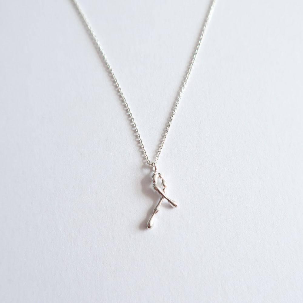 Mini string necklace [silver/gold]