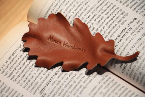 [선물추천/독서] 마음을 나누는 떡갈나무잎 책갈피