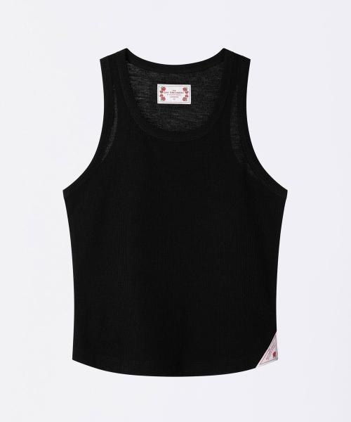 The Day Dreamers Rib Tank Top Black