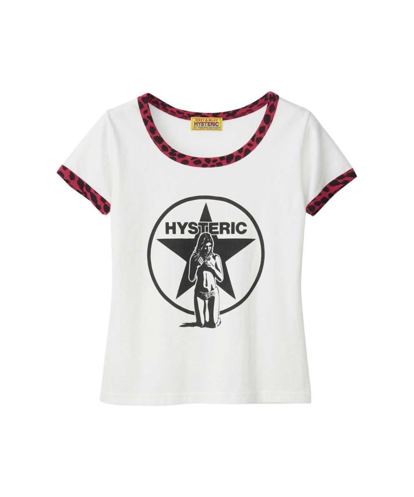 일본 히스테릭 글래머 치비티셔츠 3컬러 HYSTERIC GLAMOUR STAR BRIGHT