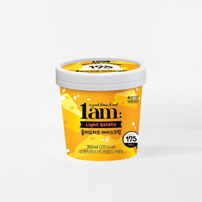 라이트 젤라또 아이스크림 솔티드치즈