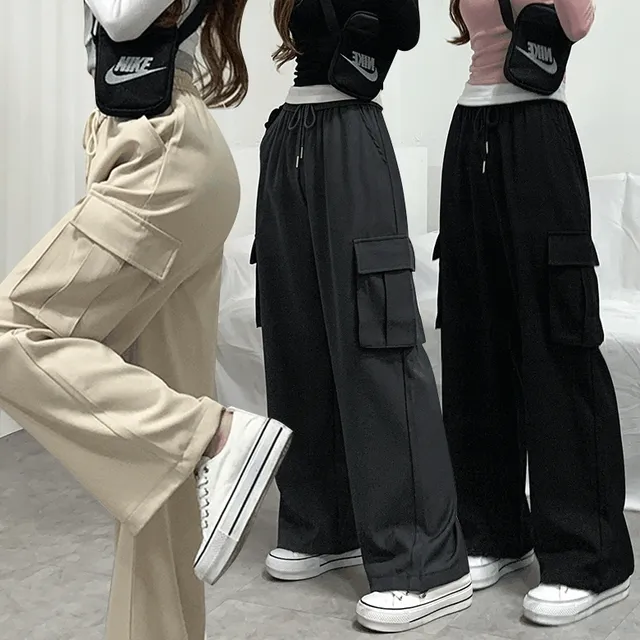 ✨시그니처✨*숏,일반,롱*와이드&조거*투웨이* 기장수선NO! 투웨이 와이드 카고 팬츠 4COLOR