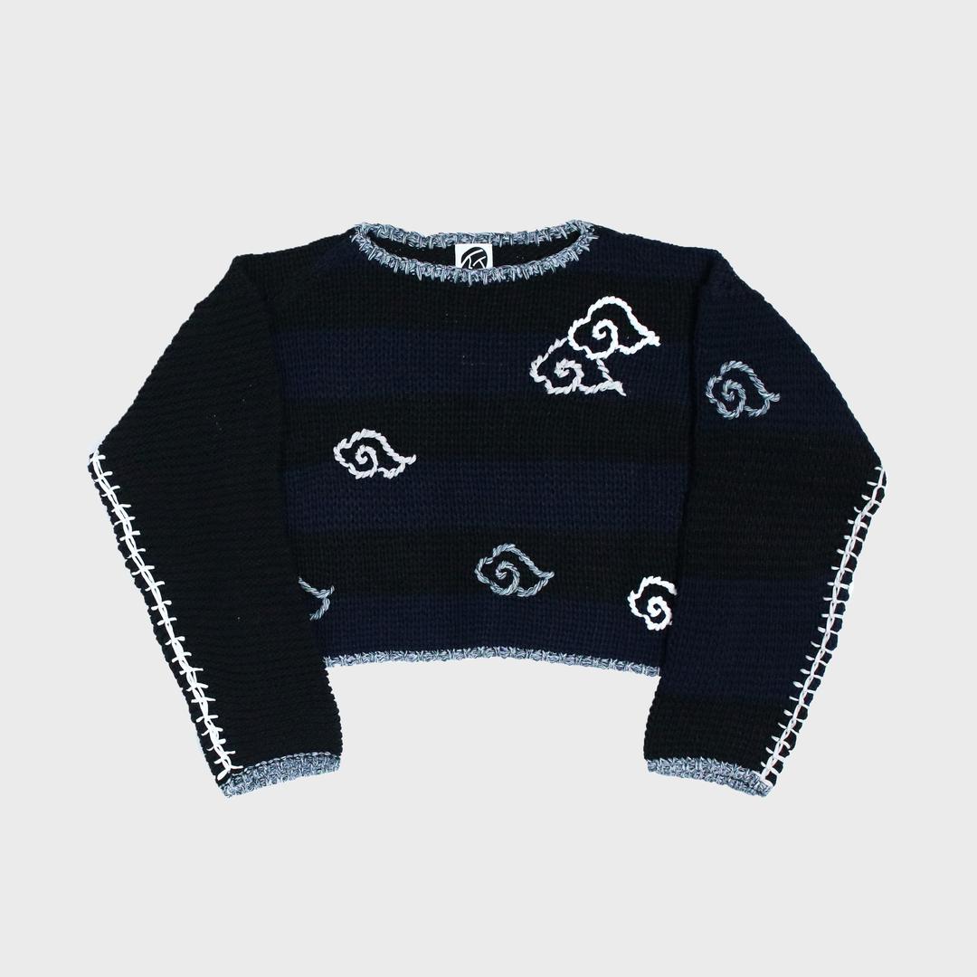 RAINCLOUD STRIPED OVERSIZED PULLOVER - S