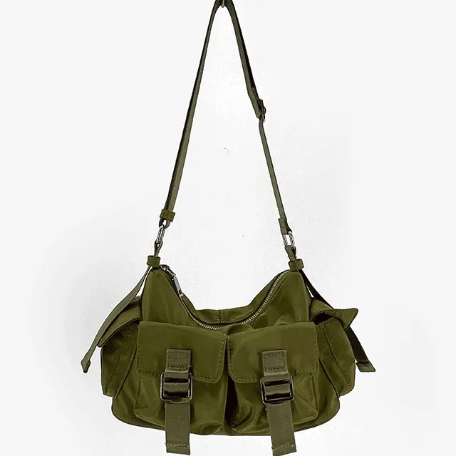 [NEW/실물보장] 사파리 나일론 데일리백 숄더백 3color