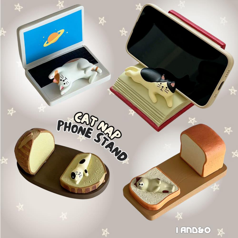아이앤드오 4TYPE Cat Nap Stand 고양이 핸드폰거치대