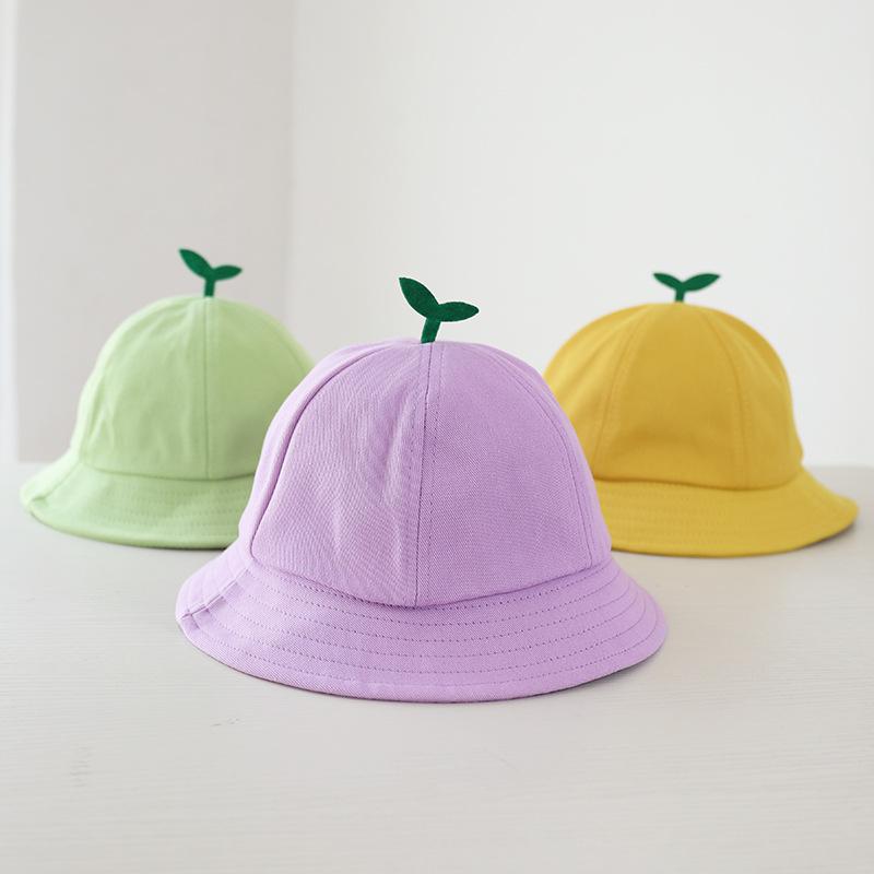 잼빌리지 새싹 버킷햇 제주 귤모자 벙거지모자 여름 햇빛 차단 라피아 햇 사파리 매쉬 오렌지