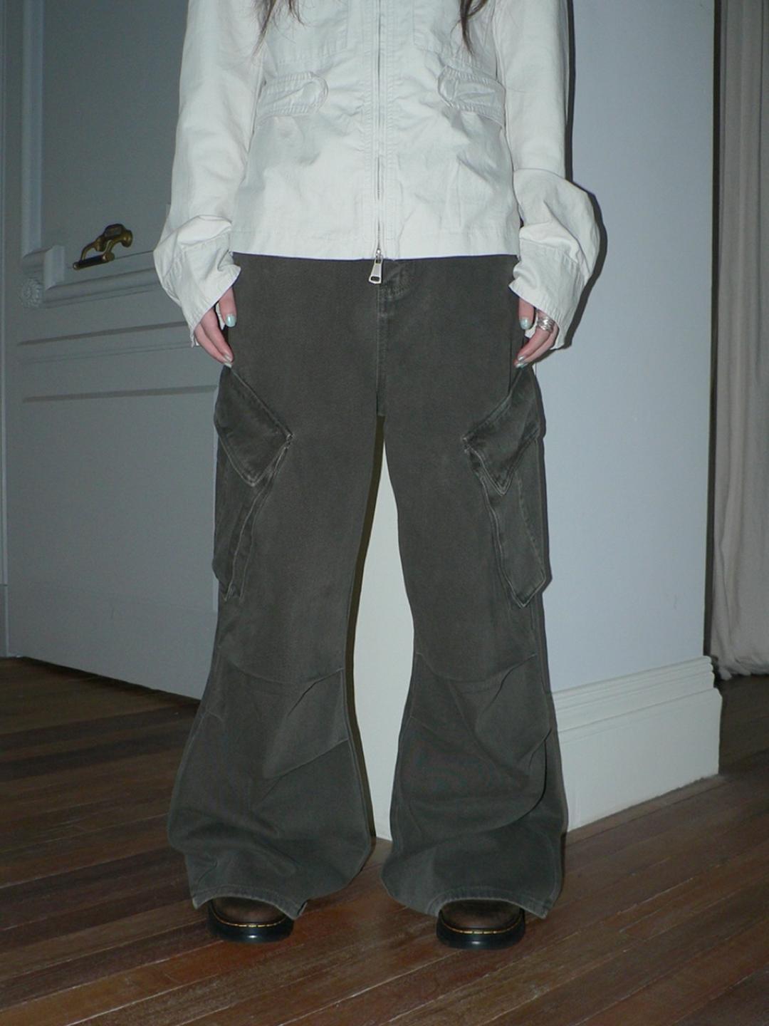 ang:project Utility Washed Cargo Pants