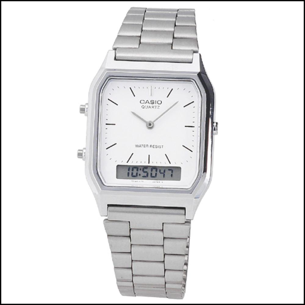 타임플래닛 CASIO AQ-230A-7D 카시오 시계 메탈밴드